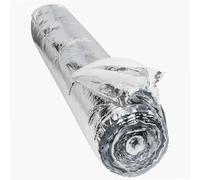 WERKA PRO, Isolant multicouches 5 épaisseurs pour une isolation thermique et phonique optimale, facile à poser et découpable, idéal pour maisons et abris, 20 m², couleur alu.