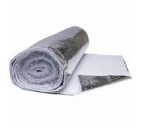 WERKA PRO Isolation 2 Couches Porte de Garage - Film Polyester Métallisé et Ouate Polyester - 7,6 x 0,76 m - Surface 5,70 m²