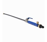 WERKA PRO Lance Haute-Pression 2 Têtes Aluminium et Cuivre 78 cm | Plastique, métal, robuste, durable, léger, usage piscine et extérieur, adaptée nettoyage voitures, jets fin et plat