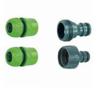 WERKA PRO Lot de 4 Raccords Automatiques Ø15mm Ergonomique 0,28 kg