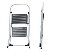 WERKA PRO Marchepied 2 Marches Pliable Métal Peint Sécurisé 150 kg