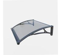 WERKA PRO Marquise Aluminium et Polycarbonate 80 x 120 cm