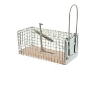 WERKA PRO Nasse pour Souris PVC & Fil de Fer Zingué 11 x 5,5 cm | Résistant aux intempéries, réutilisable, robuste, usage extérieur et intérieur, mono-capture, 11 x 5,5 x 5,5 cm
