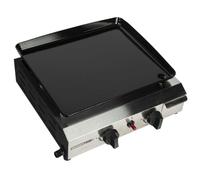 Plancha à gaz 2 brûleurs WERKA PRO