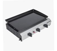 WERKA PRO, Plancha à Gaz, 3 Brûleurs, Idéale pour Barbecue, Cuisine Extérieure, Facile à Utiliser, Design Élégant, Parfaite pour les Repas en Famille, Puissance Totale de 7,2 Kw