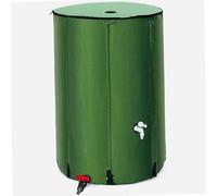 WERKA PRO Récupérateur d'Eau de Pluie avec Cuve 1000 l PVC Vert | Écologique, robuste, durable, pliable, usage jardin, robinet de vidange inclus