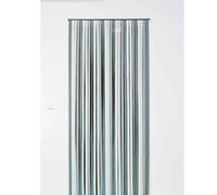 WERKA PRO, Rideau de Porte en Lanières en Plastique Coloris Gris, Dimensions Pratiques 90x200 cm, Idéal pour Entrées et Séparations de Pièces, Facile à Installer et à Entretenir, Gris 90x200 cm