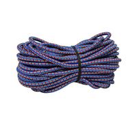 WERKA PRO, Rouleau Tendeur Élastique, Caoutchouc et Polypropylène, Résistant aux UV, Idéal pour Bâches et Housses, Généreuse, Variable, 8 mm x 20 m