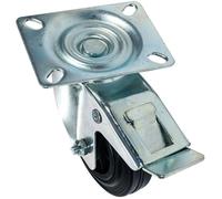WERKA PRO Roulette Pivotante avec Frein Atelier Ø100 mm Charge Max 100 kg