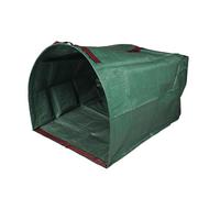 WERKA PRO Sac de Jardin Demi-Rond Polypropylène Ø56 x 43 x 76 cm 200 L | Polyvalent, durable, usage jardin, Ø56 x 43 x 76 cm, revêtement imperméable, pour déchets verts et organique, avec poignées