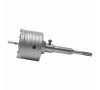 WERKA PRO Scie Trépan SDS+ Ø 80 mm - Carbure de Tungstène - Long. 160 mm - Système SDS+ - Filetage M22 - Outil de Bricolage Robuste pour Travaux de Maçonnerie