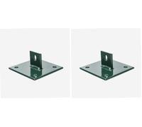 WERKA PRO Support Jambe de Force Fer Vert (Lot de 2)
