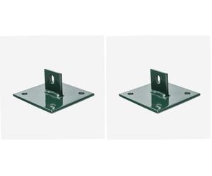 WERKA PRO Support Jambe de Force Fer Vert (Lot de 2)