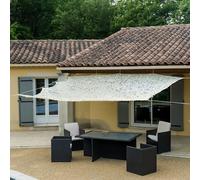 WERKA PRO Toile d'ombrage ajourée Beige 120 g/m2 2 x 3m