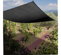 WERKA PRO Toile d'Ombrage Potager et Serre 3 x 4m - Polyéthylène Tressé Oeillets Aluminium Tous Les 50 cm - Traitement Anti-U
