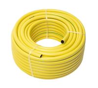 WERKA PRO Tuyau d'Arrosage Renforcé Antivrille 4 Couches Ø19 mm 50 m Jaune | Ergonomique, robuste, durable, anti-UV, 4 couches, haute résistance, pression 22 bars, température 5°C à 50°C, jaune