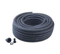 WERKA PRO Tuyau Micro-Poreux Arrosage Économique Anti-UV Ø16 mm 15 m Noir
