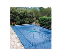 WerkaPro 10663 - Bâche de Protection - 8 x 14 m - Pour Piscine rectangulaire - Marine