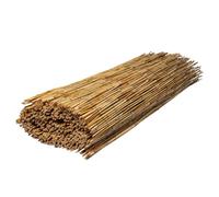 Werkapro Canisse en Roseau Naturel 1,5 x 5m | Durable, usage jardin et terrasse, brise vue occultant pour jardin, fils de fer plastifiés pour fixation, occultation légère
