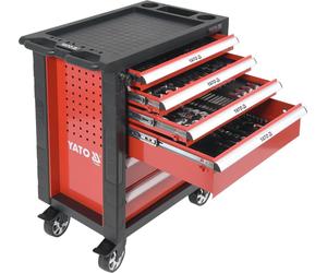 Werkstattwagen 975x765x465mm inkl. Werkzeug 177-teilig