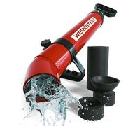WERKSTEIN Pistolet à déboucher à air comprimé I Nettoyant déboucheur de haute qualité I Piston de pompe de vidange I Pour un nettoyage rapide et efficace des conduits I Avec 3 adaptateurs inclus