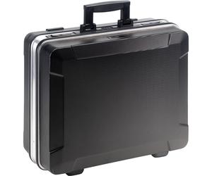 Werkzeugkoffer Flex mit Werkzeugtaschen, Werkzeugbox ohne Werkzeug, B&W Koffer