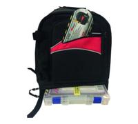 Werkzeugrucksack 542 TB L340xP200xH400mm spécial cuir noir/rouge PLANO Quantité:1