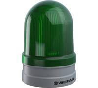 Werma Signaltechnik Avertisseur optique Maxi TwinLIGHT 12/24VAC/DC GN 262.210.70 vert 24 V/DC