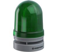 Werma Signaltechnik Avertisseur optique Midi TwinFLASH Combi 115-230VAC GN 461.220.60 vert 230 V/AC 110 dB