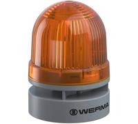 Werma Signaltechnik Avertisseur optique Mini TwinFLASH Combi 115-230VAC YE