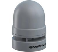 Werma Signaltechnik Sirène 160.700.75 Mini Sounder Dauer/Puls 24VAC/DC GY