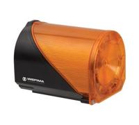 Werma Sirène acoustique-visuelle 444.300.75 LED jaune 24 V AC/DC 110 dB IP65 32 tonalités 1 pc