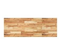 WERNBUPS Plateau de table en bois d'acacia massif 120 x 50 x 2 cm | Revêtement à l'huile, résistant à l'humidité, facile d'entretien, polyvalent comme plan de travail de cuisine ou établi