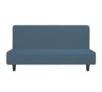 Werpower Easy-Going Stretch Sofa Slipcover Armless Sofa Cover Furniture Protector Without Armrests Slipcover Soft with Elastic Bott.