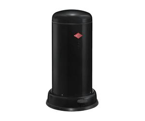 WESCO 134531-62 Baseboy 20 Poubelle en NOIR avec volume de déchets de 20 litres et pédale / Poubelle à pédale / Poubelle