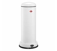 WESCO 134731-01 BIG BASEBOY 30 Poubelle en BLANC de 30 litres / Poubelle à pédale / Poubelle