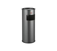 Wesco 150 801-11 Cendrier 50 l avec tamis (Argenté)