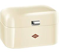 Wesco 235101-23 Single Grandy Boîte à Pain Sheet Steel Amande-Marron 9 x 12 x 16 cm