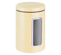 Wesco Boîte en Acier Inoxydable, Acier Inoxydable, Amande, 12.5 x 12.5 x 18.9 cm