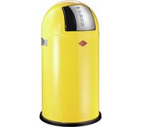 Wesco Poubelle Pushboy 50 litres - Jaune citron