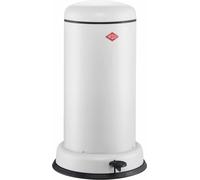 WESCO® Collecteur de déchets à pédale Baseboy 20 litres, blanc mat