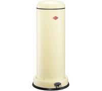 Wesco Collecteur de déchets à pédale Big Baseboy avec amortisseur, Collecteur de déchets, Poubelle, Poubelle, tôle d'acier, amande, 30 L, 134731-23