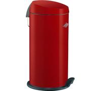 Wesco Collecteur de déchets Capboy Maxi Base, Collecteur de déchets à pédale, poubelle, rouge, tôle d'acier, 22 L, 121531-02