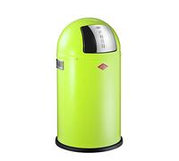 WESCO Collecteur de déchets PUSHBOY JUNIOR 175531-20 en VERT LIMITE de 22 litres / Poubelle / Poubelle