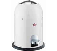 WESCO MINI MASTER Poubelle BLANCHE de 6 litres avec pédale / Poubelle de bain / Poubelle sur pied