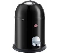 WESCO MINI MASTER Poubelle NOIRE de 6 litres avec pédale / Poubelle de bain / Poubelle sur pied