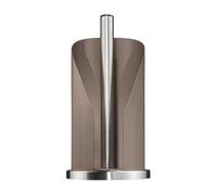 Wesco Porte-Rouleau de Papier de Couleur Gris Chaud en Acier Inoxydable et tôle d'acier laquée de Couleur, Socle Stable en Acier Inoxydable, pour Rouleaux de Papier essuie-Tout Standard ou 2 à 3