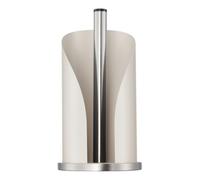WESCO Porte-Rouleau de Papier Toilette de Couleur Sable Mat en Acier Inoxydable et tôle d'acier laquée colorée, Socle Stable en Acier Inoxydable, pour Rouleaux de Papier essuie-Tout Standard ou 2 à 3