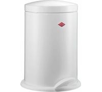 WESCO Poubelle à pédale 116 en BLANC avec pédale et volume de déchets de 13 litres / Poubelle sur pied
