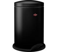 WESCO Poubelle à pédale 116 en NOIR avec pédale et volume de déchets de 13 litres / Poubelle sur pied